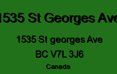 1535 St Georges Ave 1535 ST GEORGES V7L 3J6